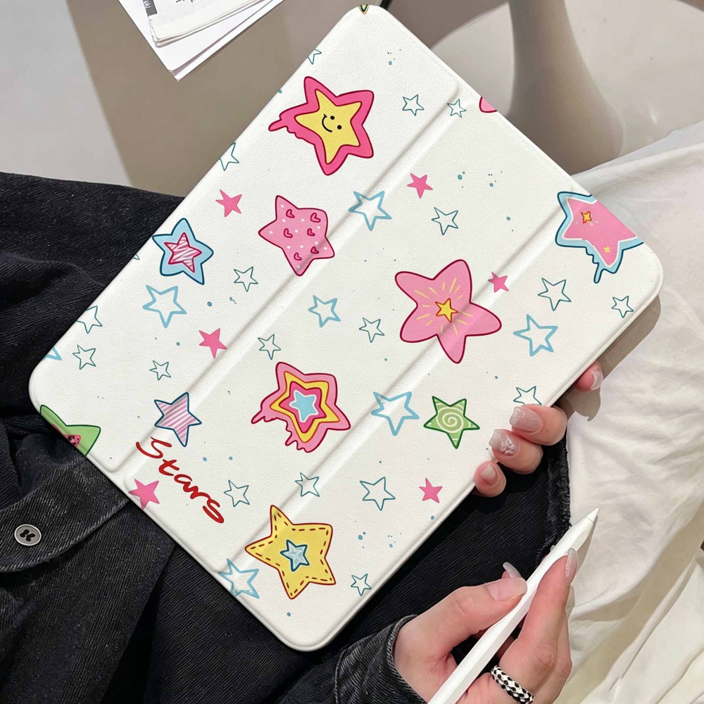 Tablet S9 Fe Accessories - Kolorowe gwiazdki – etui na tablet
