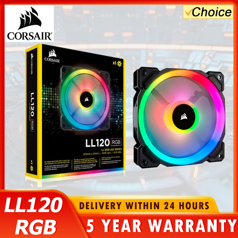 Tablet Accessories Aesthetic - Wentylator CORSAIR LL120 RGB 120mm z