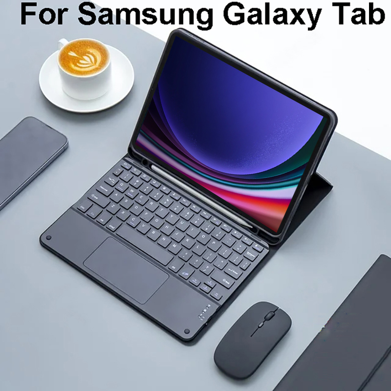 Tablet S9 Fe Accessories - Etui z klawiaturą do Samsung Galaxy