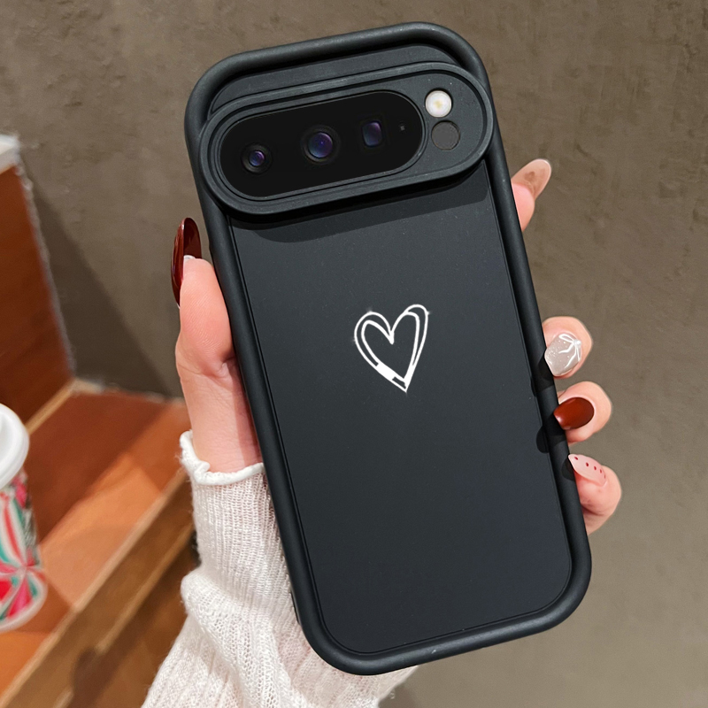 Google Pixel 9 - Prosty wzór miłosny, miękki futerał na