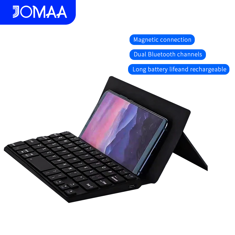 Tablet Accessories Keyboard - Mini składana klawiatura Bluetooth Przenośna bezprzewodowa