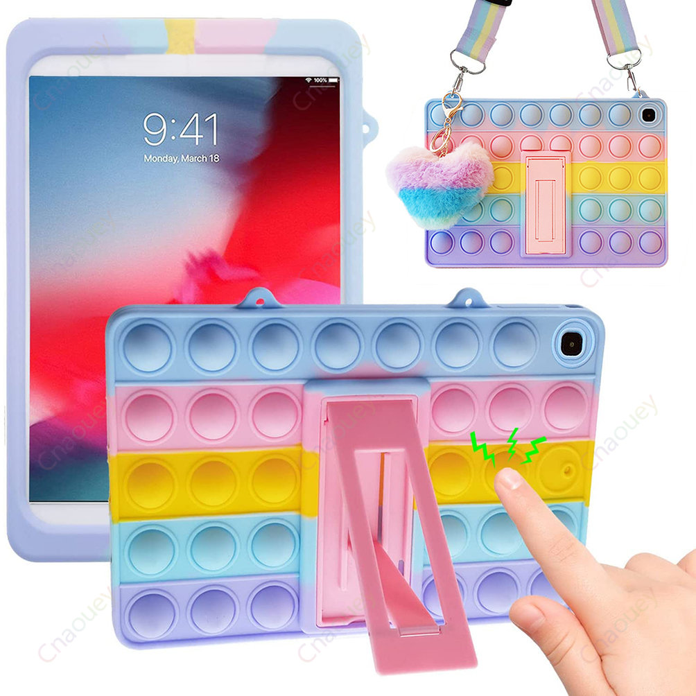 Samsung Tablet A9 Accessories - Etui z motywem bańek dla dzieci