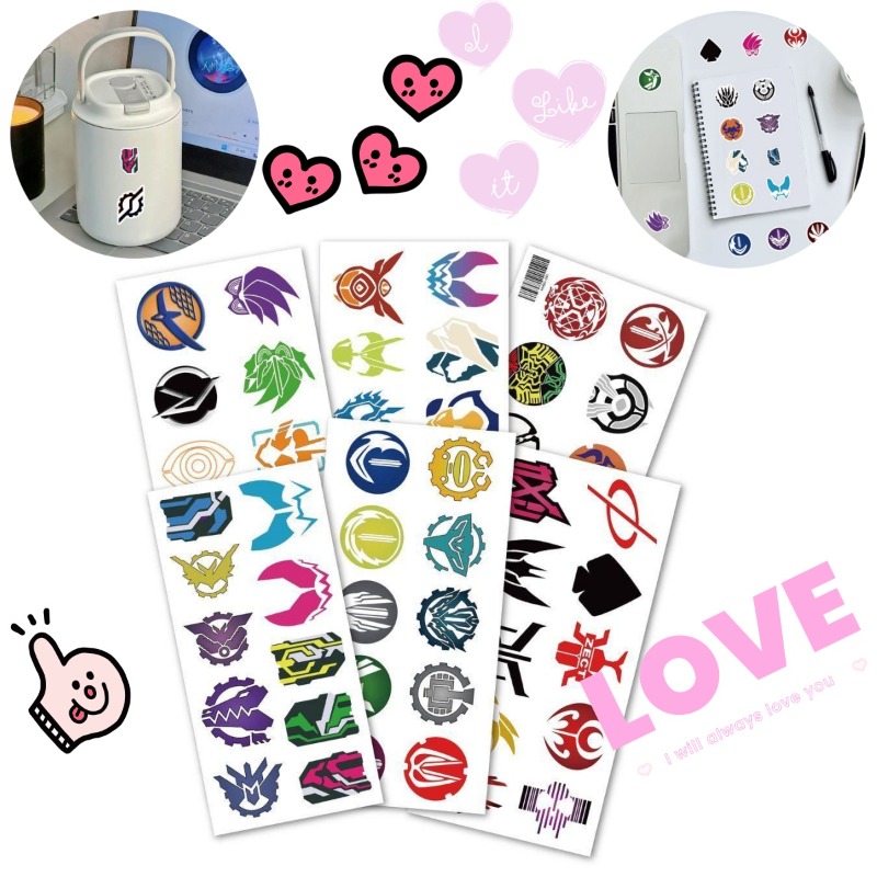 Laptop Tablet Accessories - 60 arkuszy naklejek z logo Kamen
