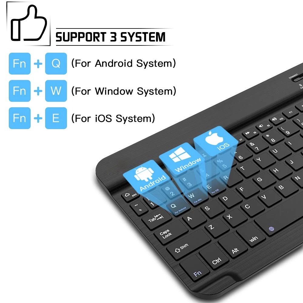 Uniwersalna bezprzewodowa klaw – Tablet Accessories Keyboard recenzja i cena
