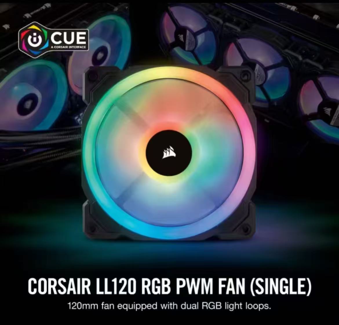 Wentylator CORSAIR LL120 RGB 1 – Tablet Accessories Aesthetic recenzja i cena