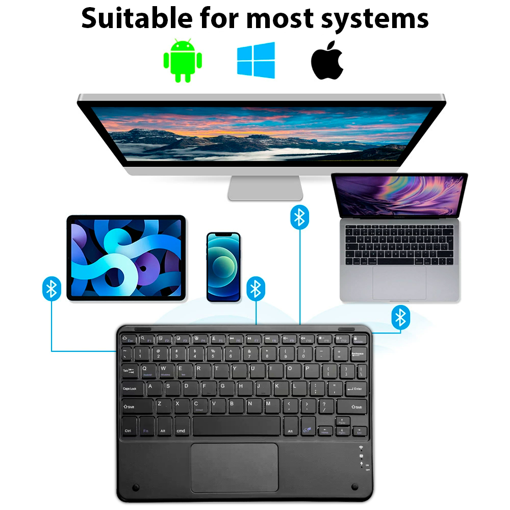 Przenośna, ładowalna klawiatur – Tablet Accessories Keyboard recenzja i cena