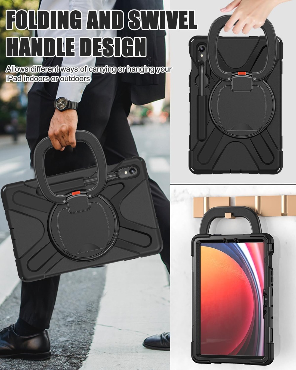 Odporna na wstrząsy obudza do  – Tablet S9 Fe Accessories recenzja i cena