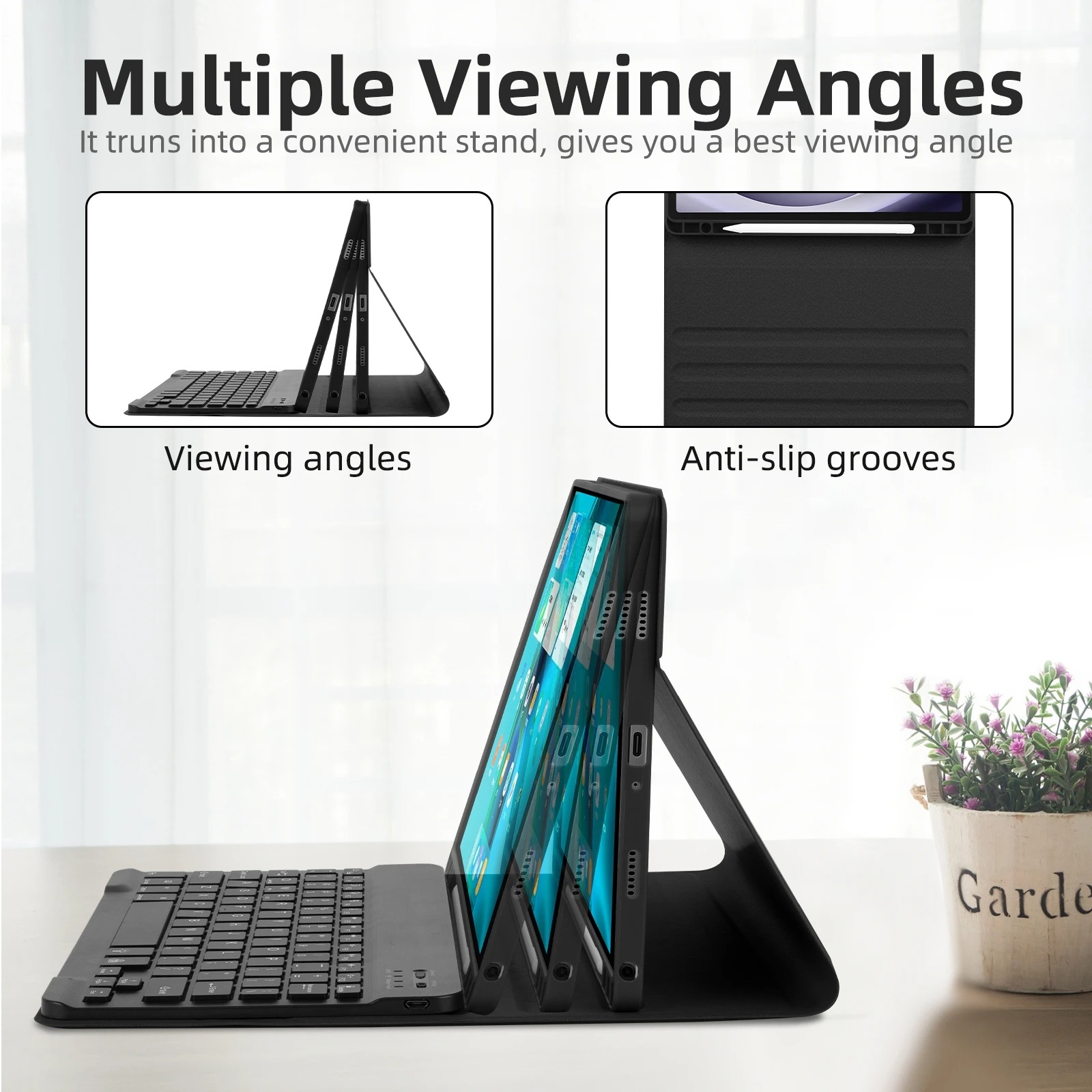 Etui z klawiaturą do Samsung G – Tablet S9 Fe Accessories recenzja i cena