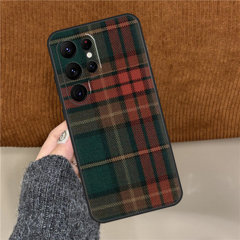 Etui na telefon Scottish Plaid – Tablet S9 Fe Accessories recenzja i cena