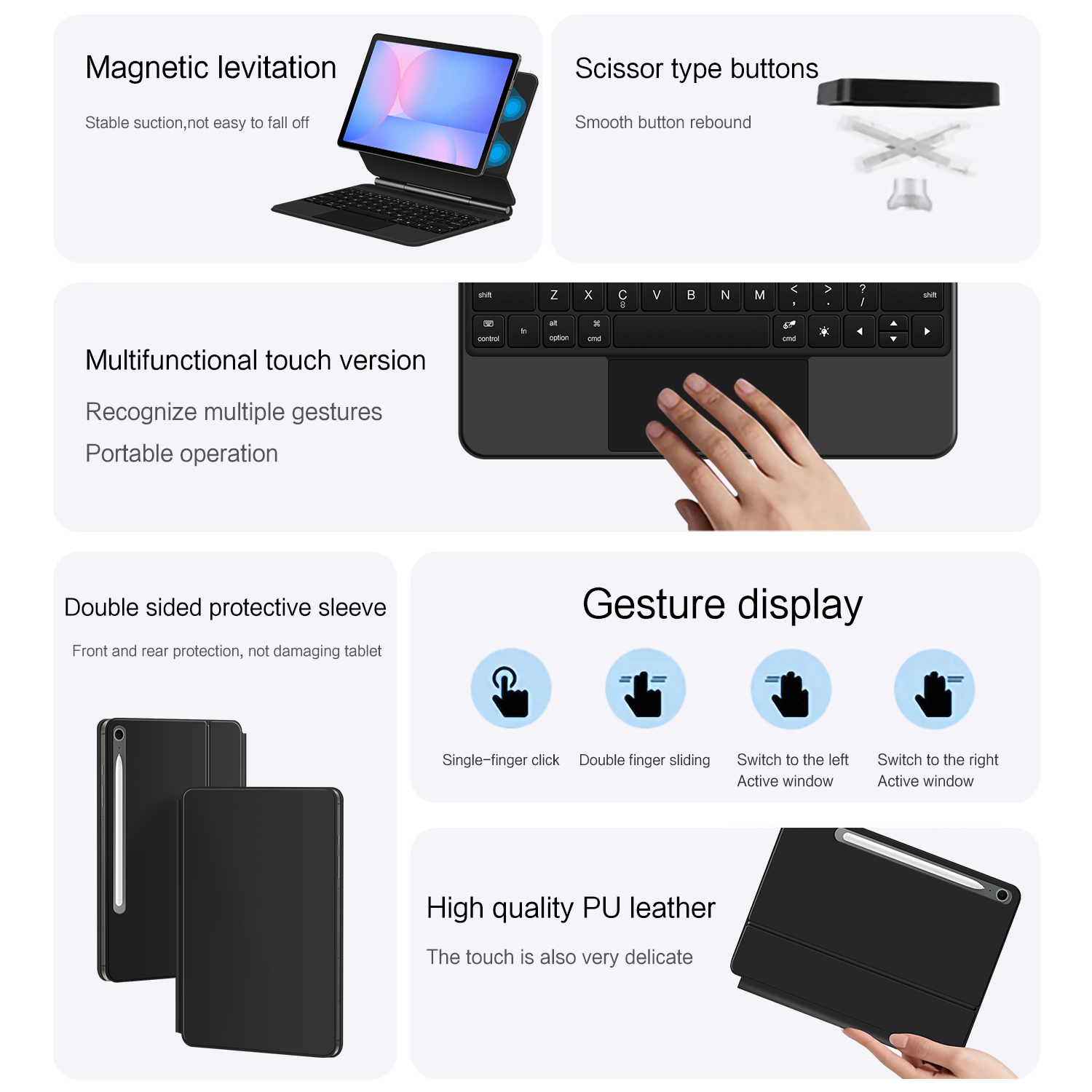 Magic Keyboard do Samsung Gala – Tablet S9 Fe Accessories recenzja i cena
